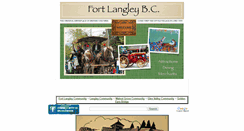 Desktop Screenshot of fortlangleyvillage.com